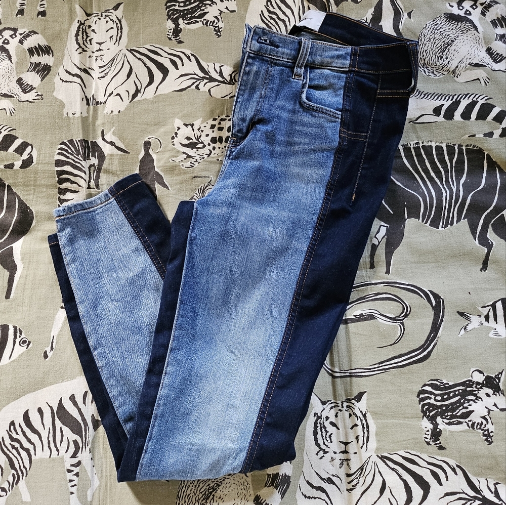 Current Elliot Two Tone Jeans size 28